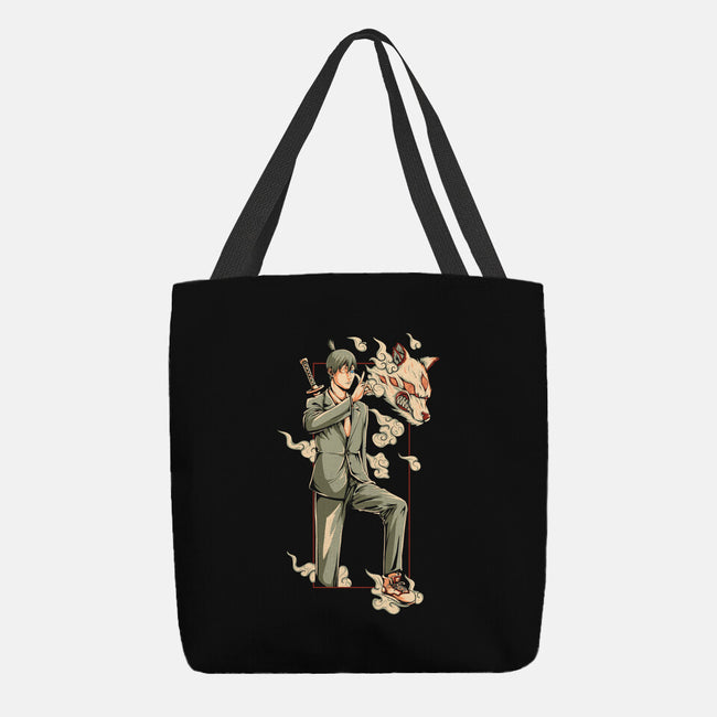 Summon Fox Devil-None-Basic Tote-Bag-ilustraziz