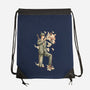 Summon Fox Devil-None-Drawstring-Bag-ilustraziz
