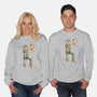 Summon Fox Devil-Unisex-Crew Neck-Sweatshirt-ilustraziz