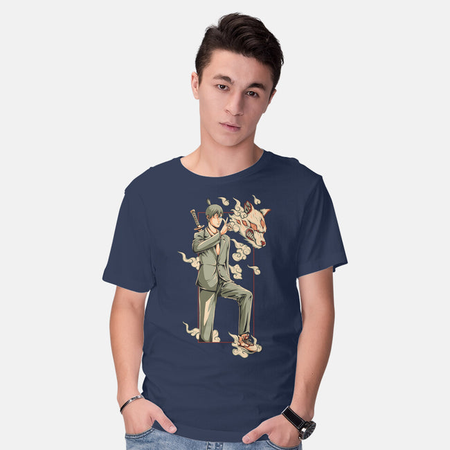 Summon Fox Devil-Mens-Basic-Tee-ilustraziz