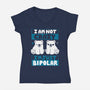 Bipolar-Womens-V-Neck-Tee-Vallina84