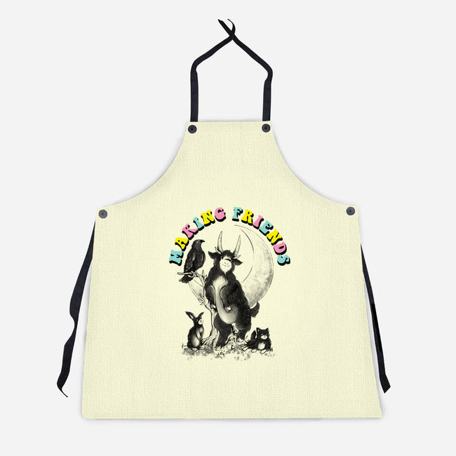 Dark Friends-Unisex-Kitchen-Apron-eduely