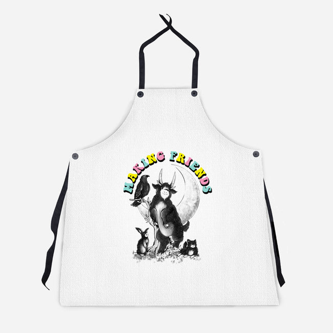 Dark Friends-Unisex-Kitchen-Apron-eduely