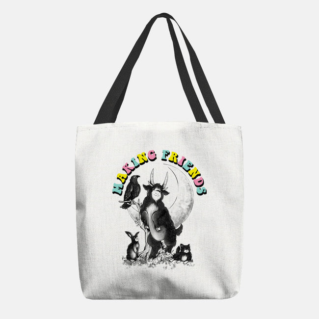 Dark Friends-None-Basic Tote-Bag-eduely