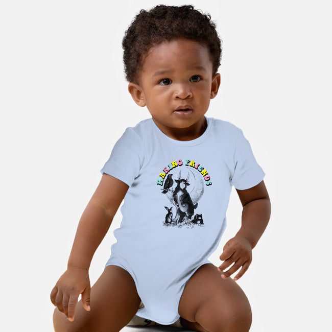 Dark Friends-Baby-Basic-Onesie-eduely