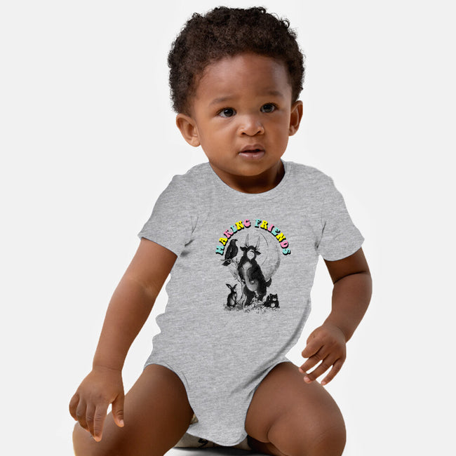 Dark Friends-Baby-Basic-Onesie-eduely