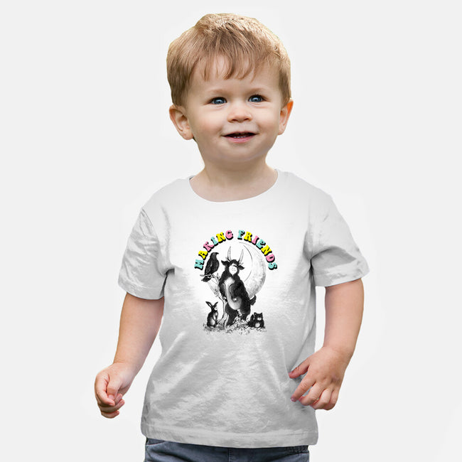 Dark Friends-Baby-Basic-Tee-eduely