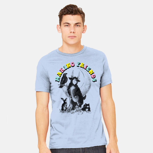 Dark Friends-Mens-Heavyweight-Tee-eduely