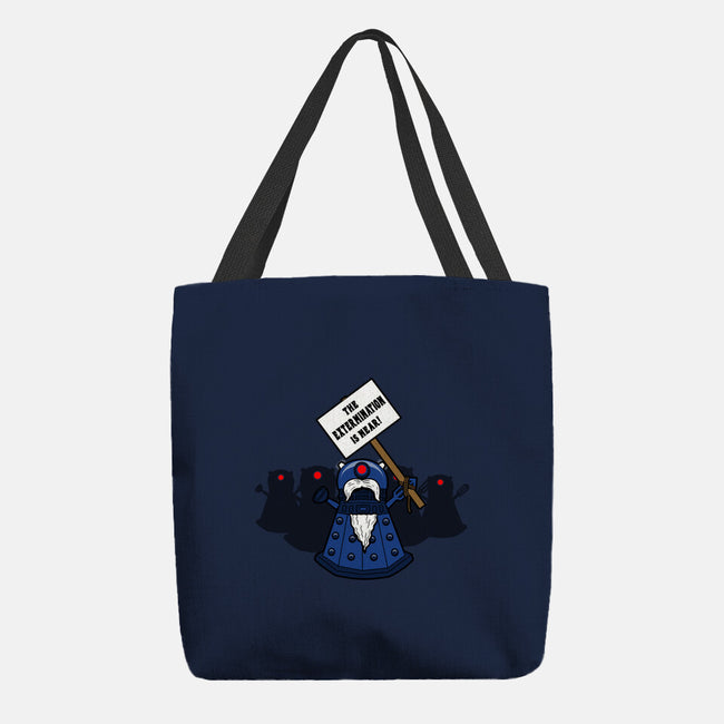 The Extermination Is Near-None-Basic Tote-Bag-Boggs Nicolas