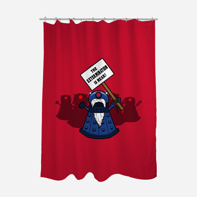 The Extermination Is Near-None-Polyester-Shower Curtain-Boggs Nicolas
