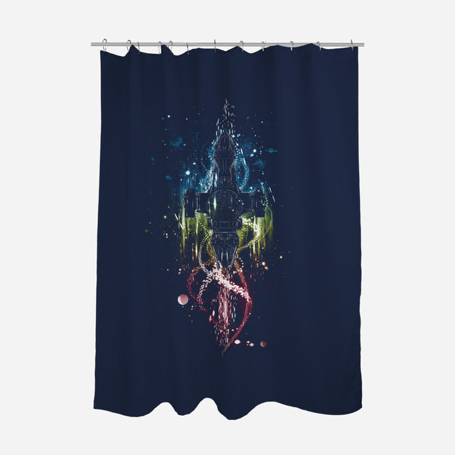 Serenity Space Ship-None-Polyester-Shower Curtain-kharmazero