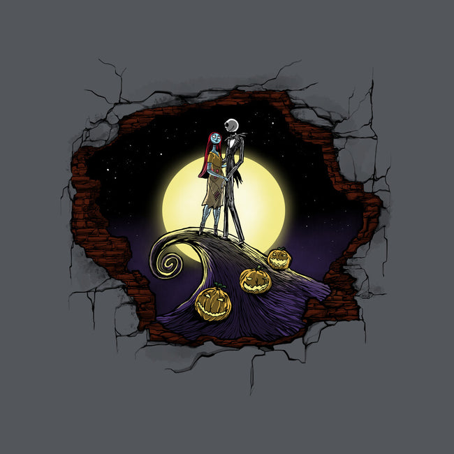 Nightmare Through The Wall-None-Drawstring-Bag-zascanauta