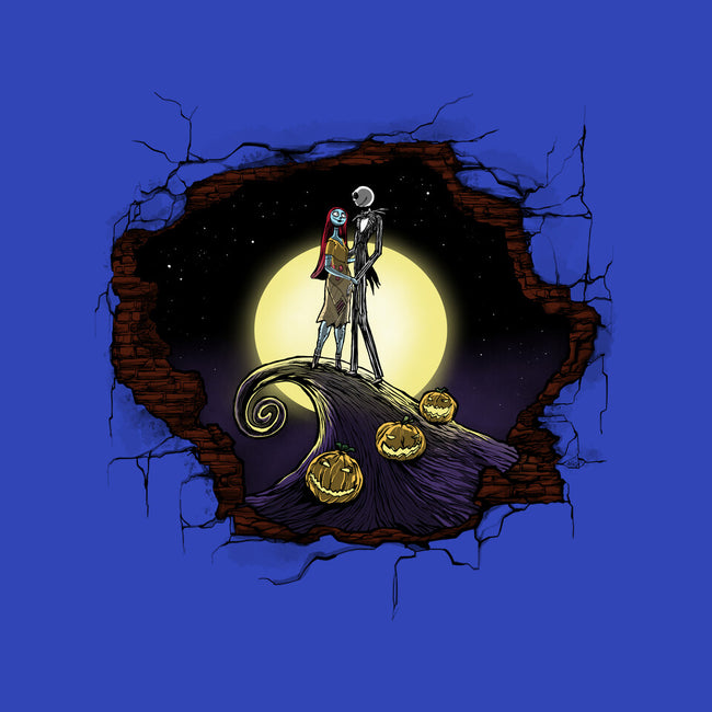 Nightmare Through The Wall-Mens-Heavyweight-Tee-zascanauta