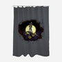 Nightmare Through The Wall-None-Polyester-Shower Curtain-zascanauta