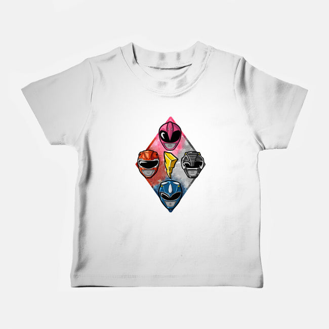 Helmet Of Justice-Baby-Basic-Tee-nickzzarto