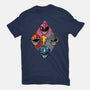 Helmet Of Justice-Unisex-Basic-Tee-nickzzarto