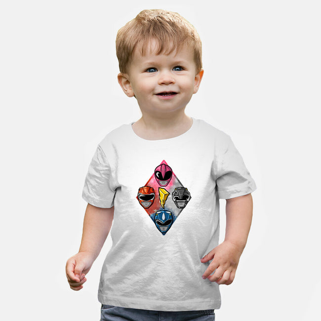 Helmet Of Justice-Baby-Basic-Tee-nickzzarto