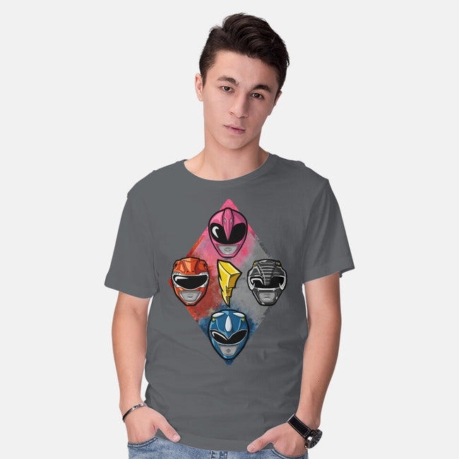 Helmet Of Justice-Mens-Basic-Tee-nickzzarto