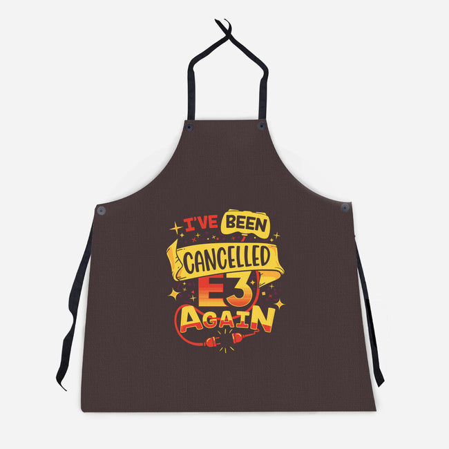 E3 Cancelled-Unisex-Kitchen-Apron-rocketman_art