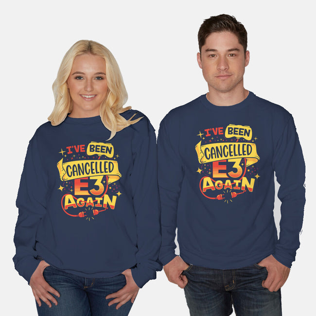E3 Cancelled-Unisex-Crew Neck-Sweatshirt-rocketman_art