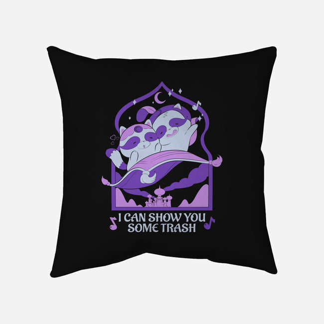 I Can Show You Some Trash-None-Removable Cover-Throw Pillow-naomori