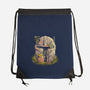 Hunter Helmet-None-Drawstring-Bag-eduely