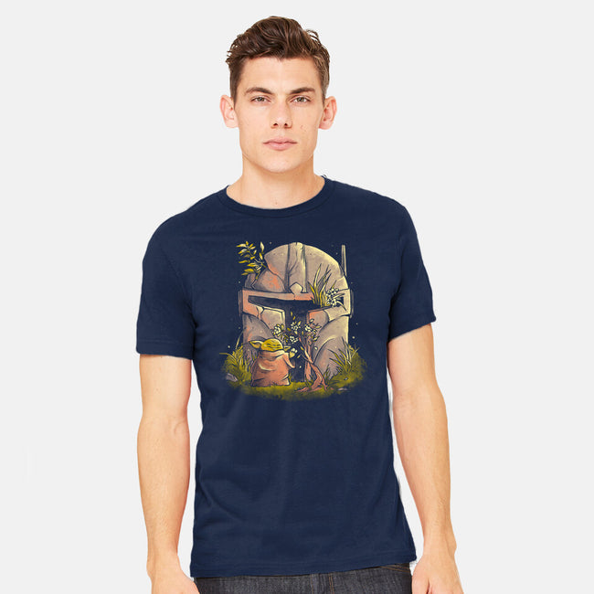 Hunter Helmet-Mens-Heavyweight-Tee-eduely