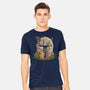 Hunter Helmet-Mens-Heavyweight-Tee-eduely