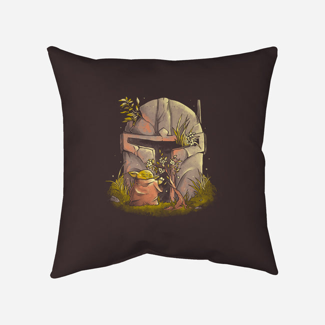 Hunter Helmet-None-Removable Cover-Throw Pillow-eduely