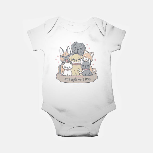 More Dogs-Baby-Basic-Onesie-xMorfina