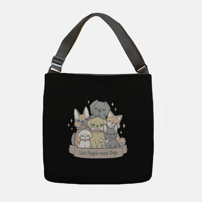 More Dogs-None-Adjustable Tote-Bag-xMorfina
