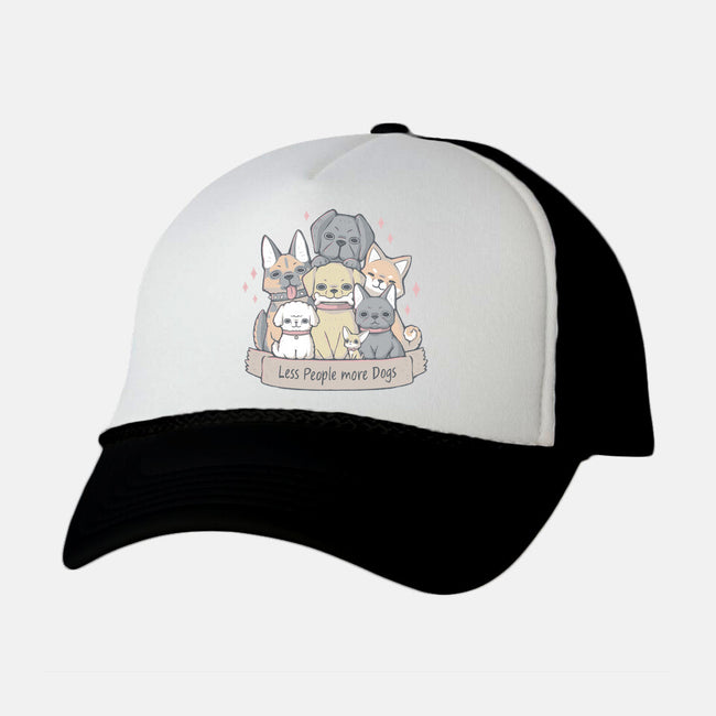 More Dogs-Unisex-Trucker-Hat-xMorfina