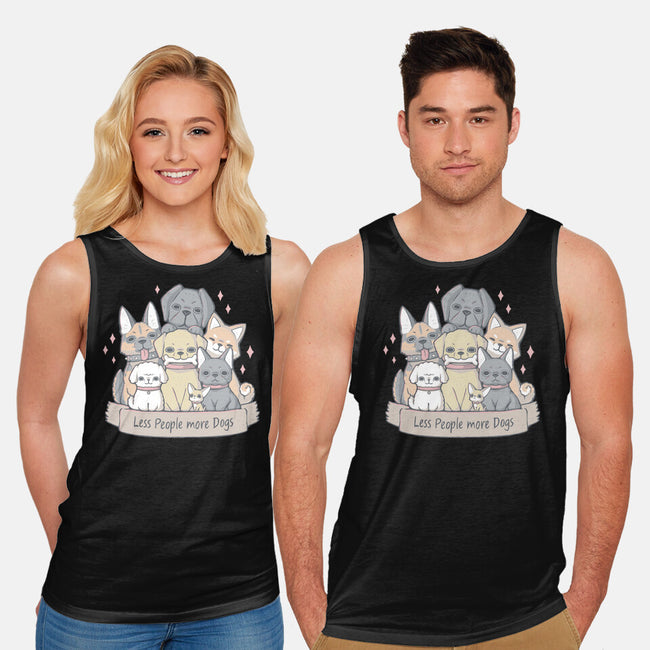 More Dogs-Unisex-Basic-Tank-xMorfina