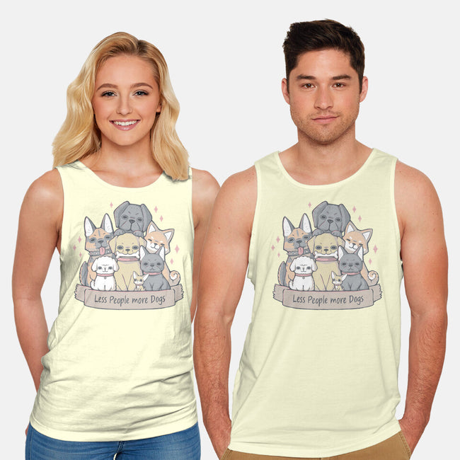 More Dogs-Unisex-Basic-Tank-xMorfina