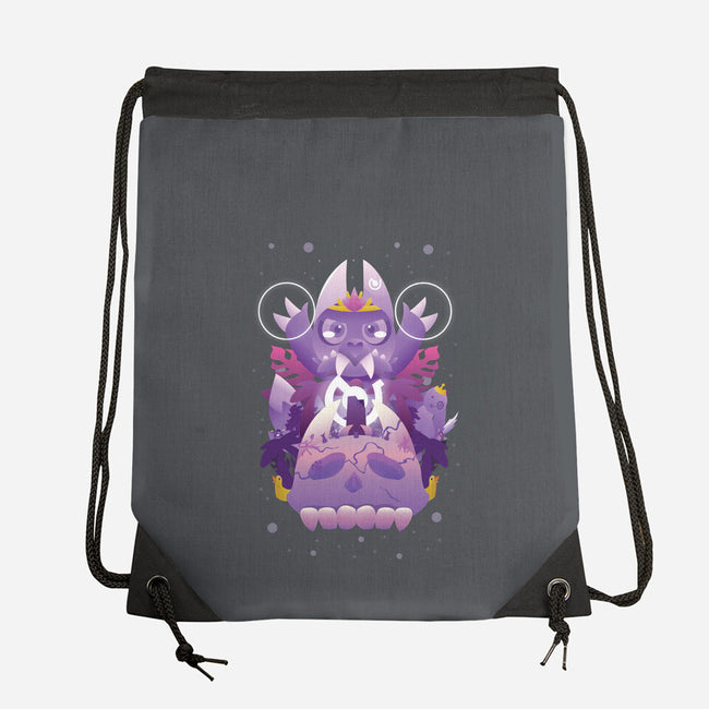 The King Of Demons-None-Drawstring-Bag-SwensonaDesigns