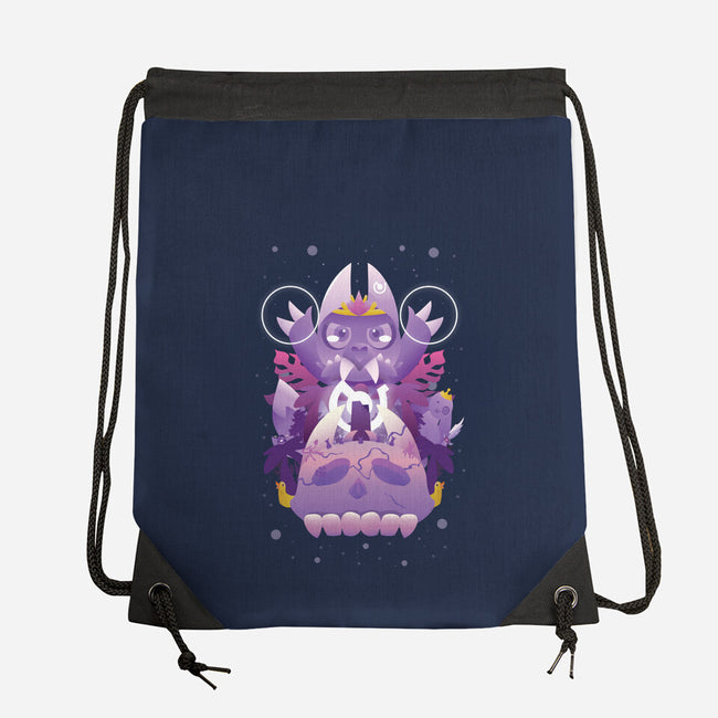 The King Of Demons-None-Drawstring-Bag-SwensonaDesigns