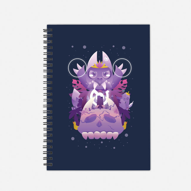 The King Of Demons-None-Dot Grid-Notebook-SwensonaDesigns