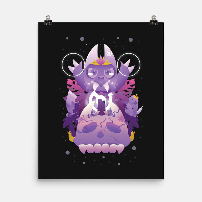 The King Of Demons-None-Matte-Poster-SwensonaDesigns