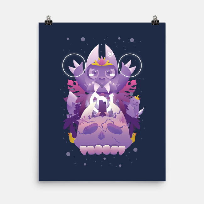 The King Of Demons-None-Matte-Poster-SwensonaDesigns