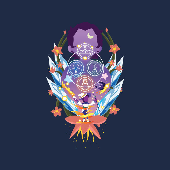 The Witch Of Glyphs-Womens-Basic-Tee-SwensonaDesigns