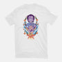 The Witch Of Glyphs-Womens-Basic-Tee-SwensonaDesigns