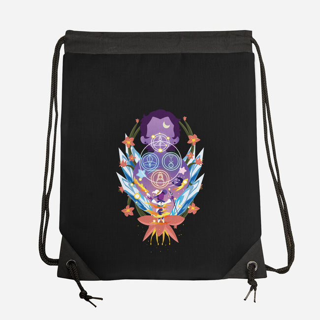 The Witch Of Glyphs-None-Drawstring-Bag-SwensonaDesigns