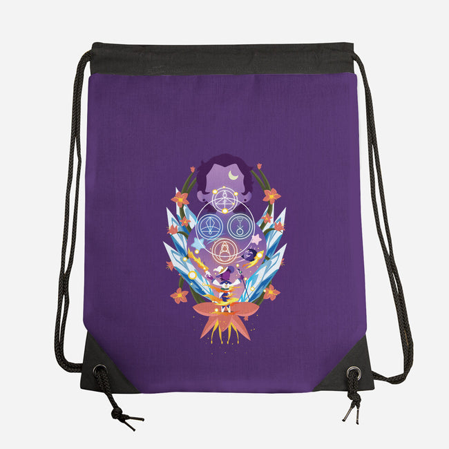 The Witch Of Glyphs-None-Drawstring-Bag-SwensonaDesigns