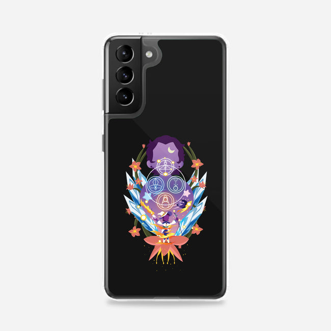 The Witch Of Glyphs-Samsung-Snap-Phone Case-SwensonaDesigns