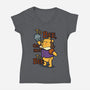 To Bee-Womens-V-Neck-Tee-Boggs Nicolas