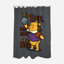 To Bee-None-Polyester-Shower Curtain-Boggs Nicolas