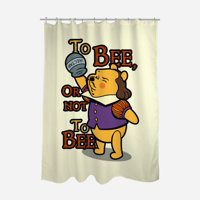To Bee-None-Polyester-Shower Curtain-Boggs Nicolas