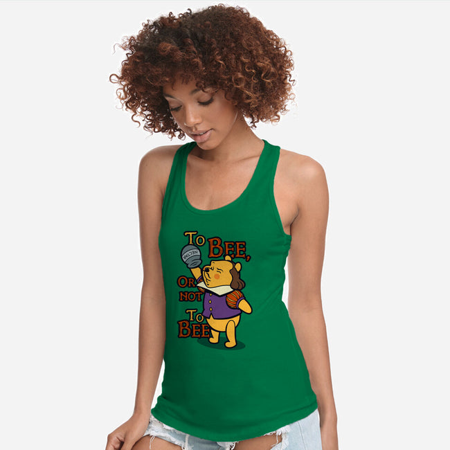 To Bee-Womens-Racerback-Tank-Boggs Nicolas