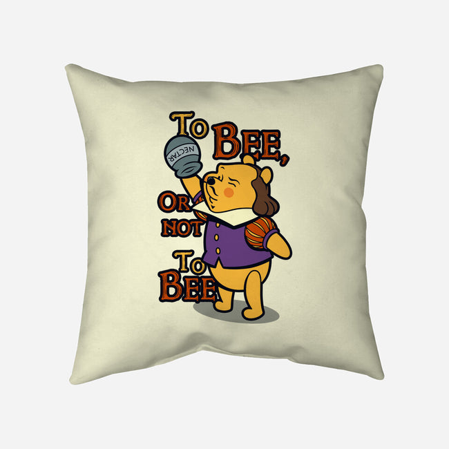 To Bee-None-Removable Cover-Throw Pillow-Boggs Nicolas