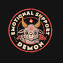 Emotional Support Demon-Unisex-Crew Neck-Sweatshirt-eduely